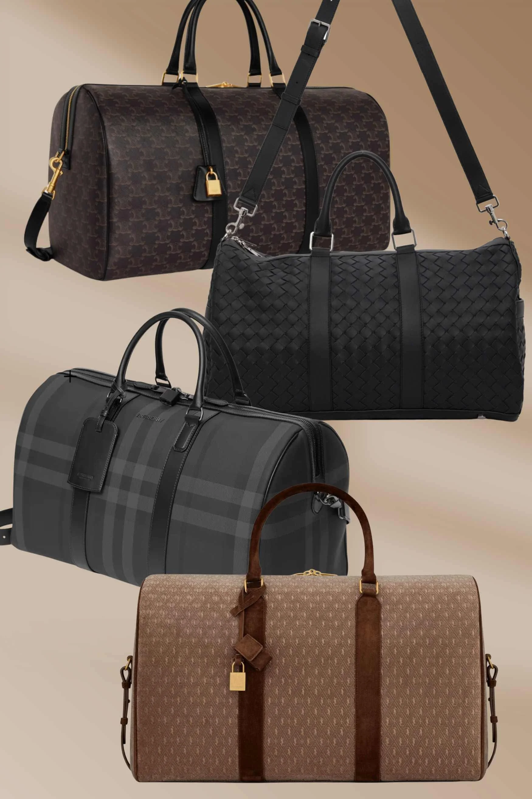 Mens designer top weekend bags